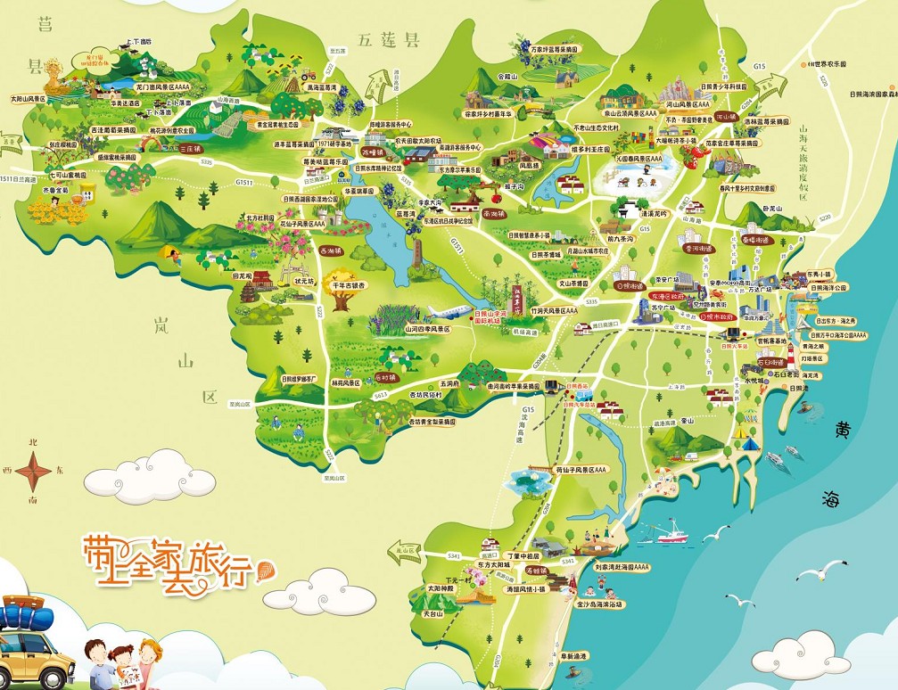 鄂温克景区使用手绘地图给景区能带来什么好处？